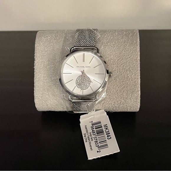 Michael Kors Accessories - Michael Kors Portia Three-Hand Stainless Steel Ladies Watch MK3843 - NIB